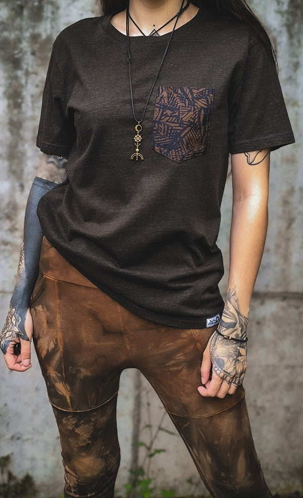 Brown Pocket-T