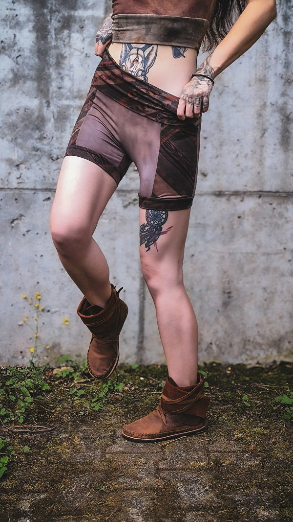 African Leggings Shorts