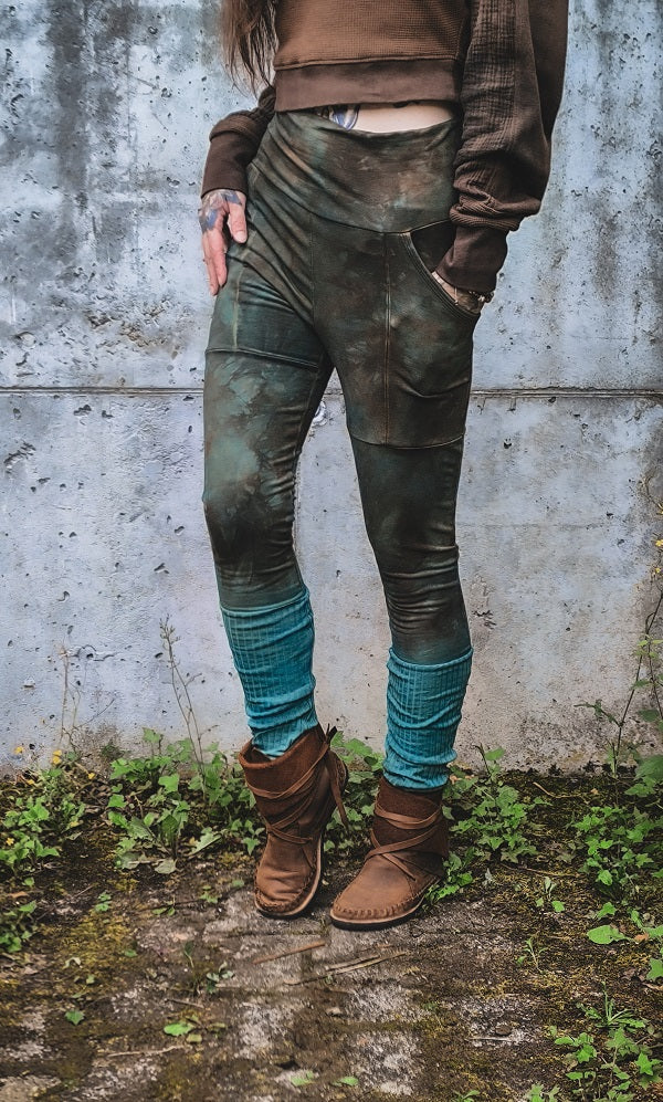 Aqua Pocket Leggings