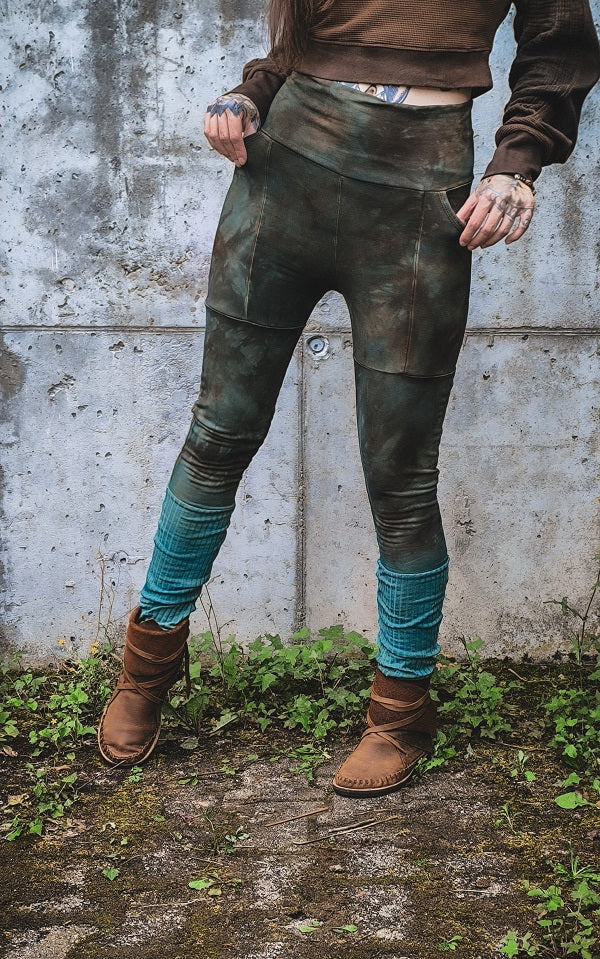 Aqua Pocket Leggings