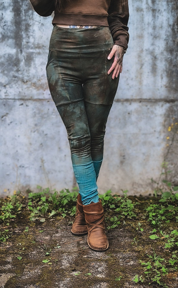 Aqua Pocket Leggings