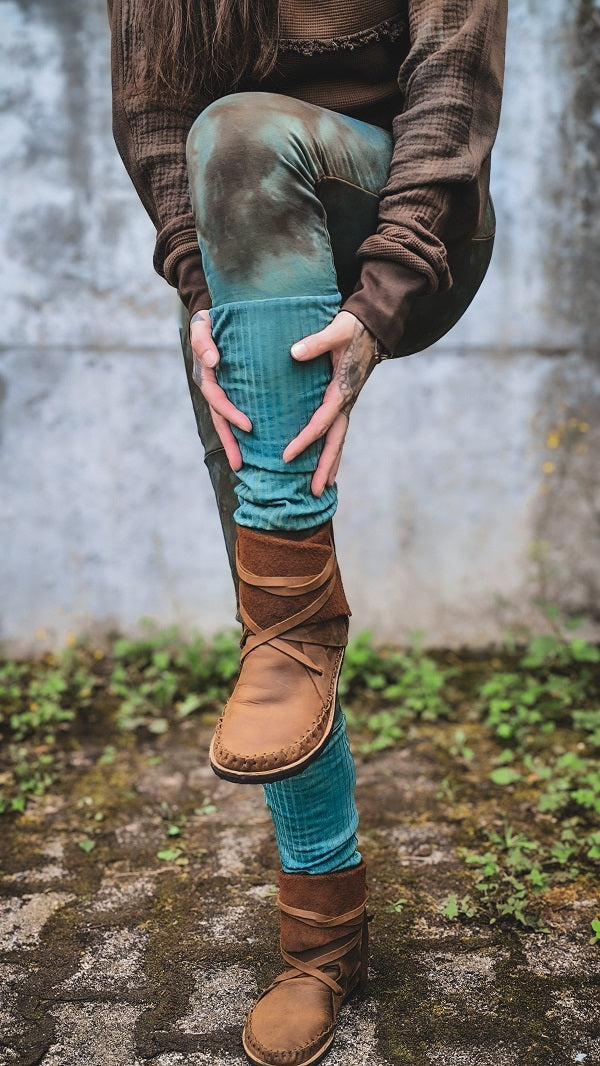 Aqua Pocket Leggings
