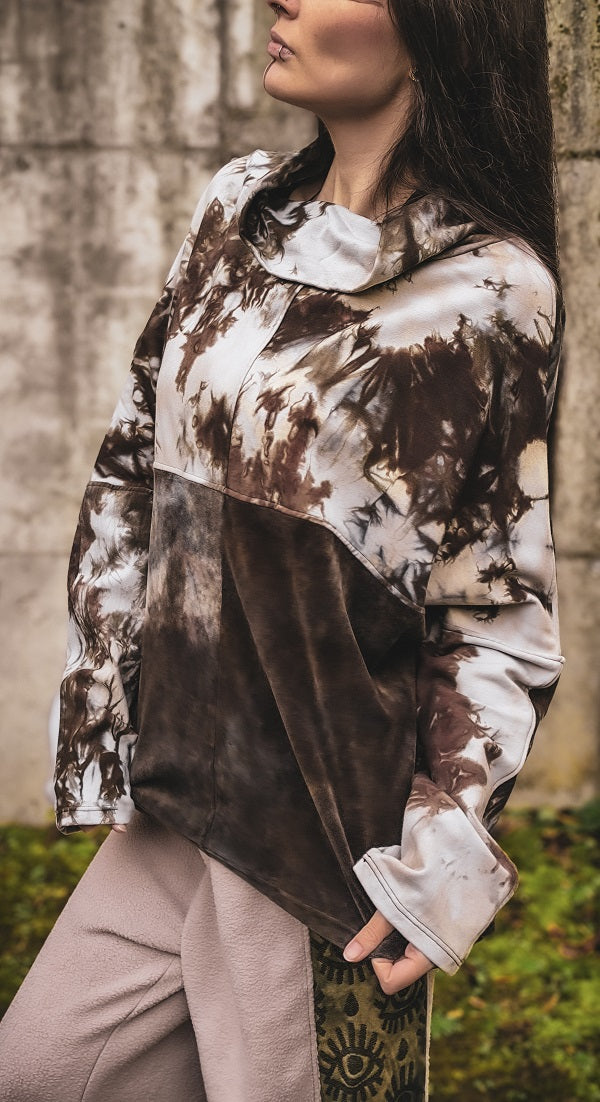 Turtleneck Sweater Molten Chocolate