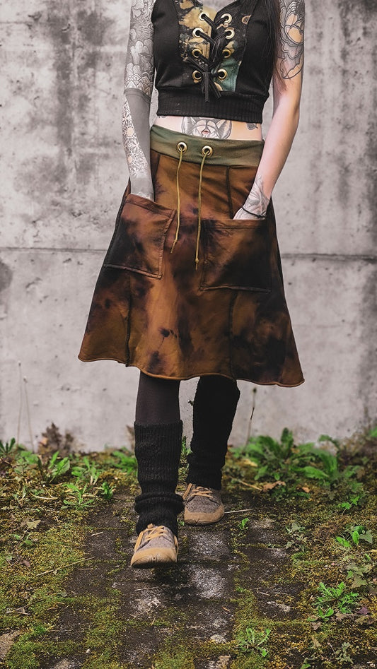 Pocket Skirt Batik