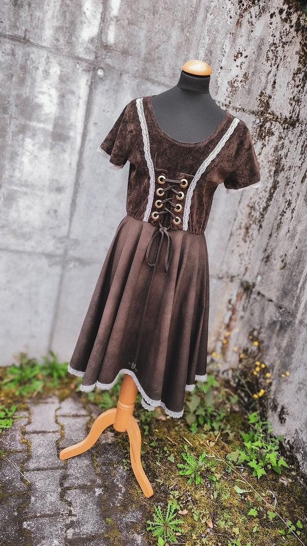 Dirndlkleid Braun