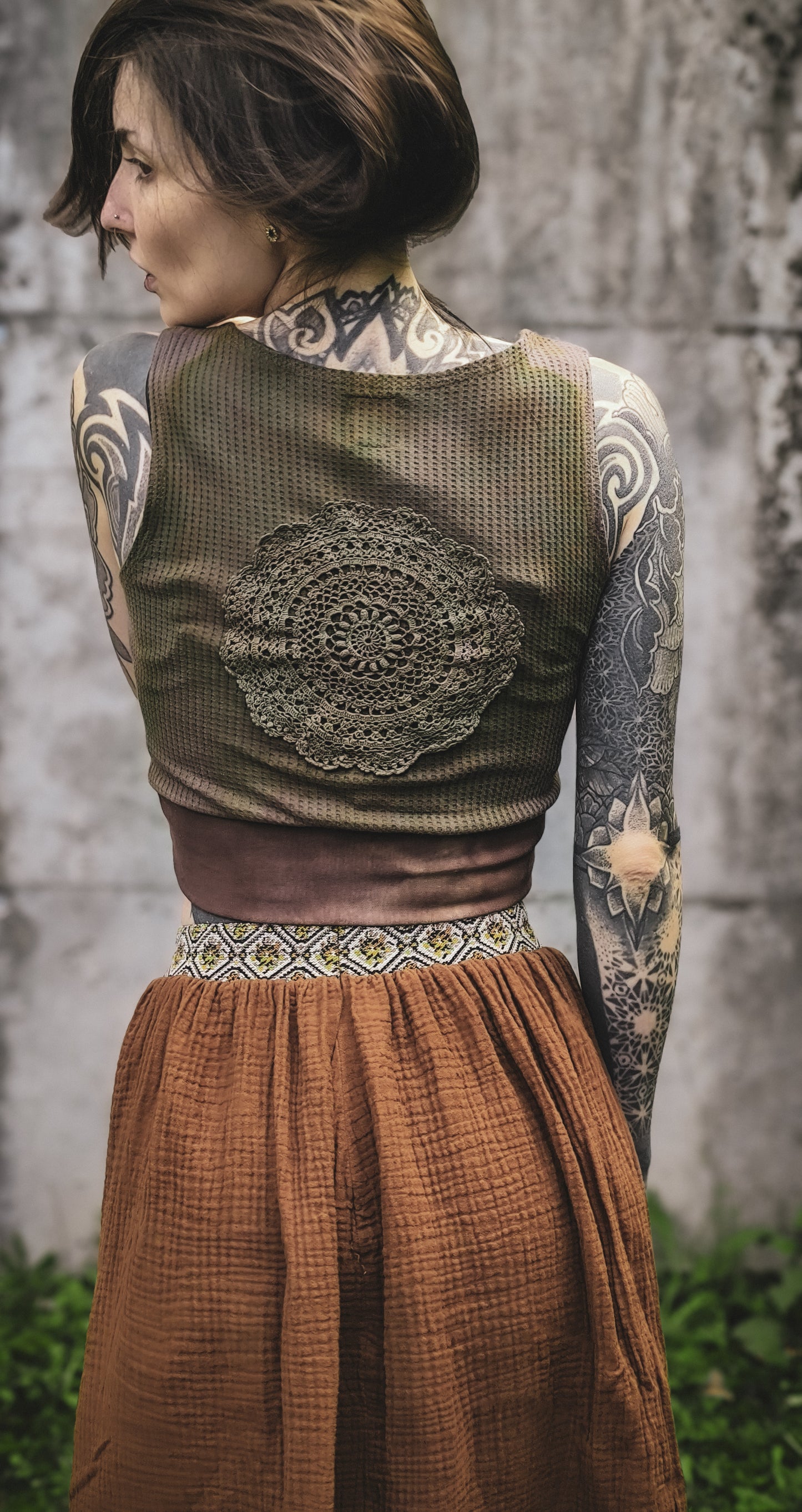 Greek Lace Croptop