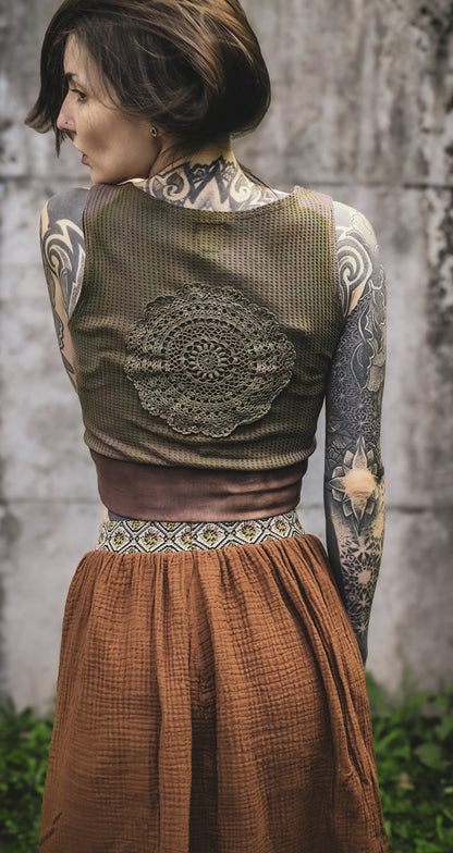 Greek Lace Croptop