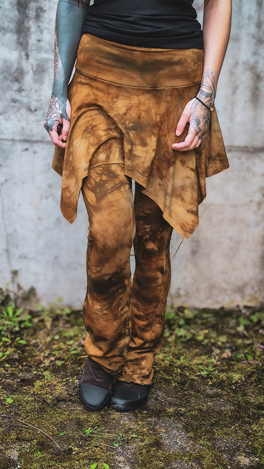 Skirted Flares Tan