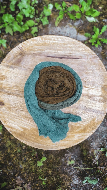 Sommertuch Sand and Sea Gelbbraun