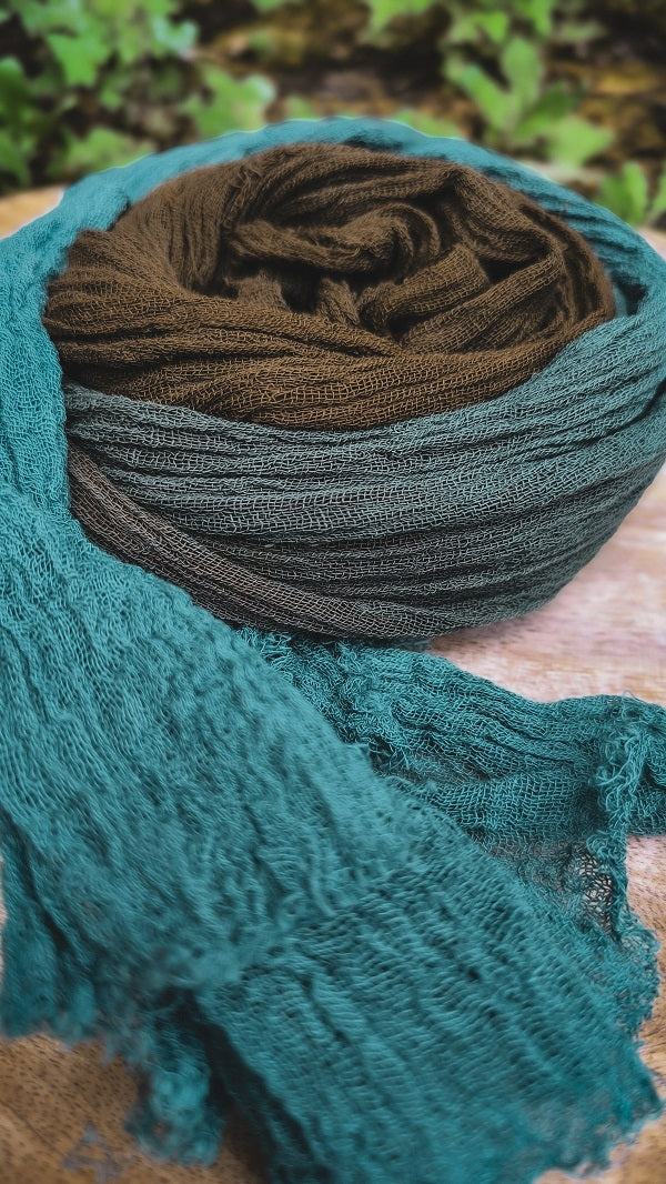 Sommertuch Sand and Sea Gelbbraun