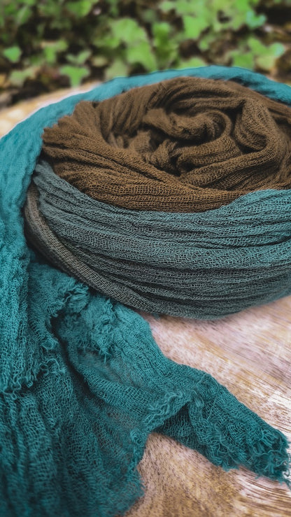 Sommertuch Sand and Sea Gelbbraun