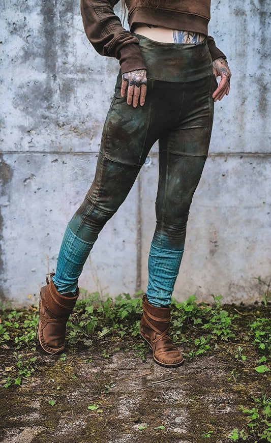 Aqua Pocket Leggings