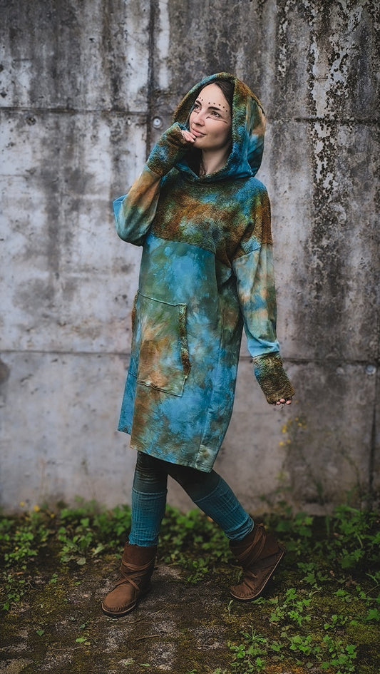 Hoodiekleid Sand and Sea