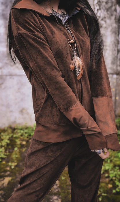 Nicki Jacke Kupferbraun