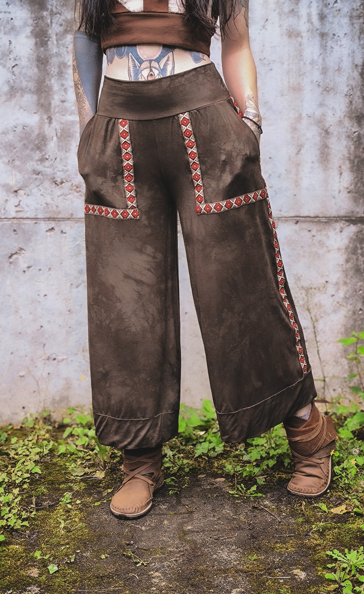 Azteken Culotte Khaki