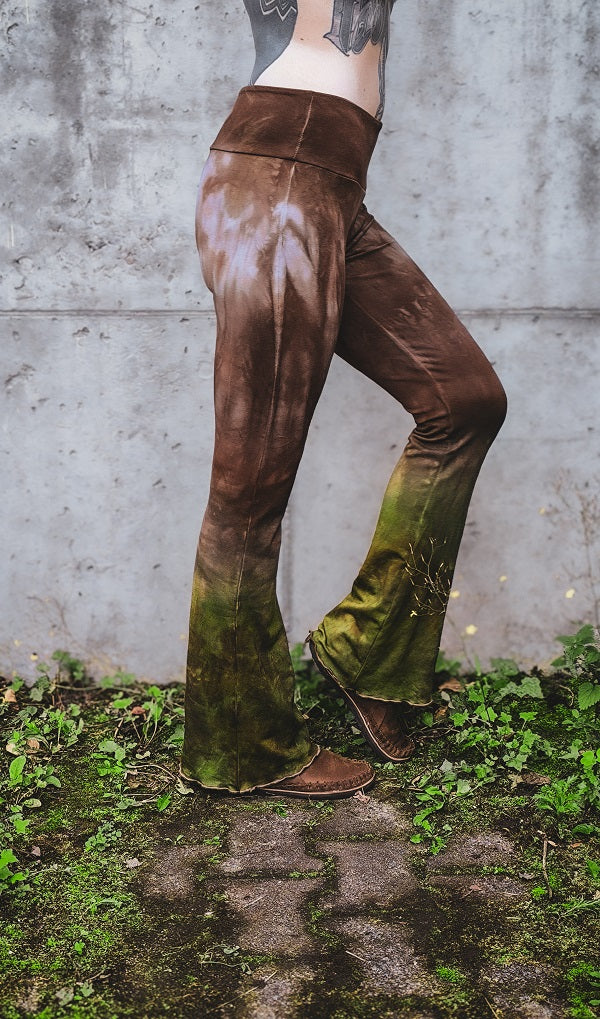 Flared Avocado Leggings