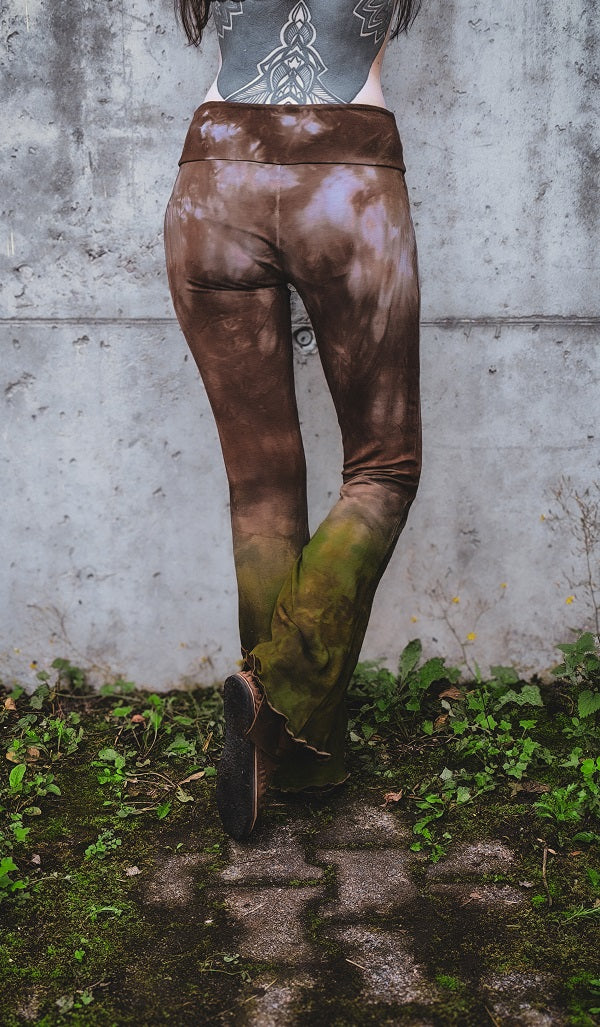 Flared Avocado Leggings