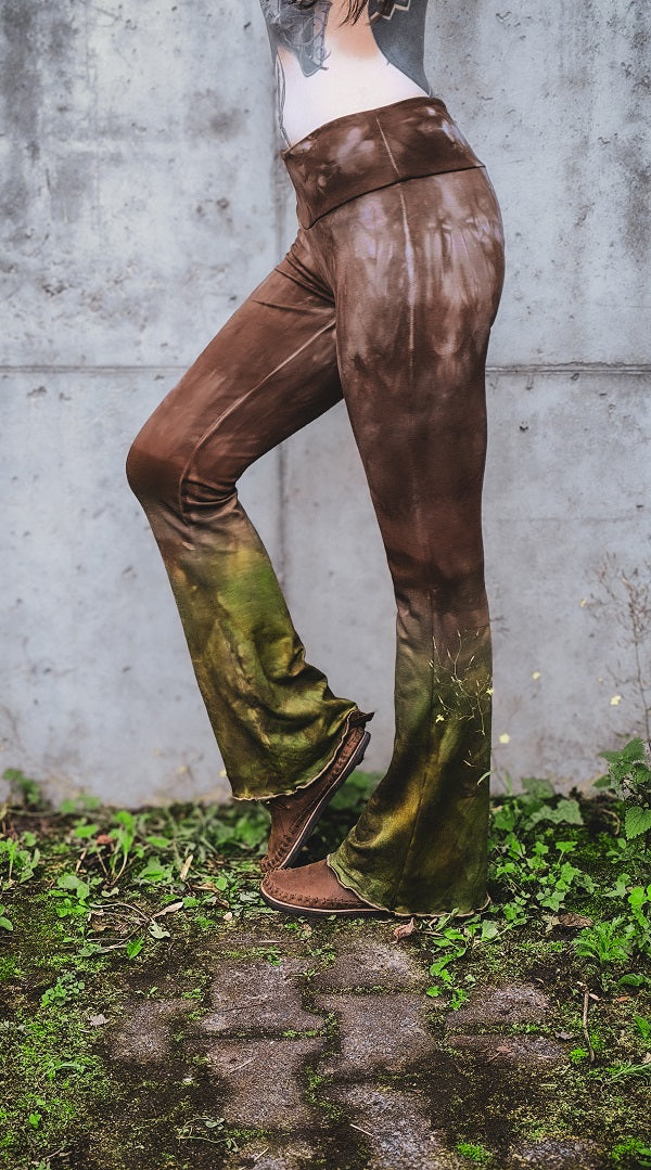 Flared Avocado Leggings