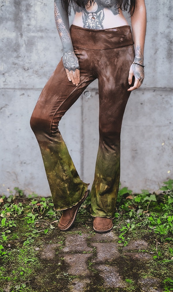 Flared Avocado Leggings