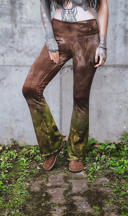Flared Avocado Leggings