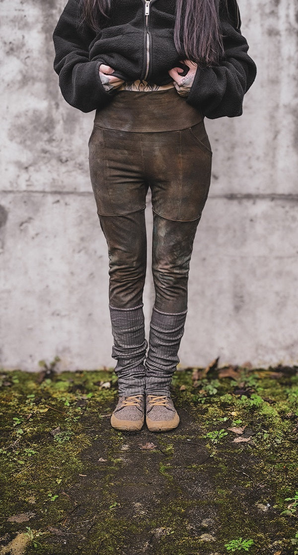 Pocket Leggings Braun