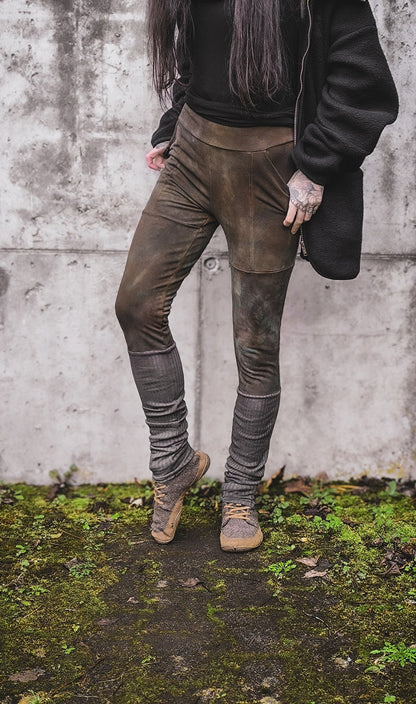 Pocket Leggings Braun