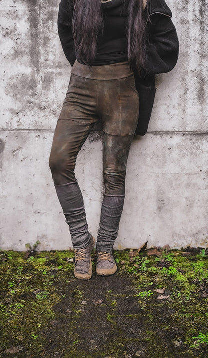 Pocket Leggings Braun