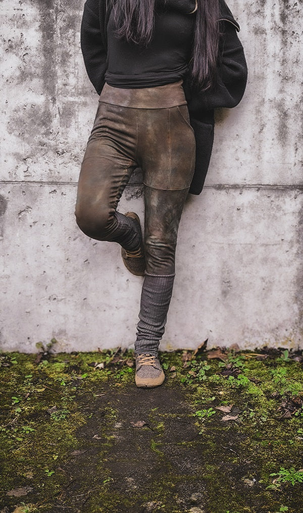 Pocket Leggings Braun