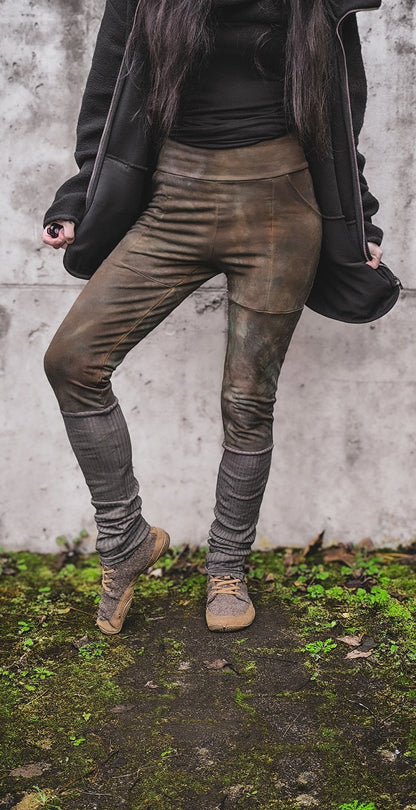 Pocket Leggings Braun