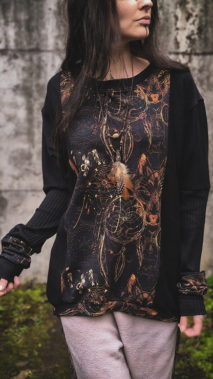 Vokuhila Wolf Longsleeve