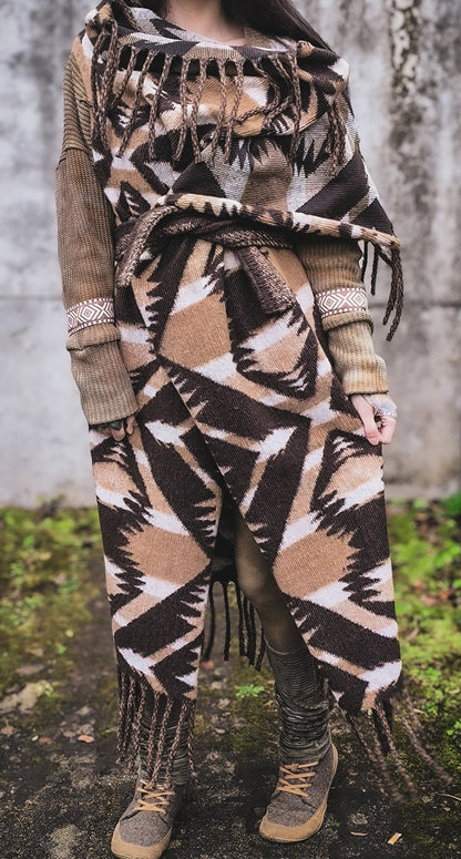 Azteken Wolllongweste 2.0