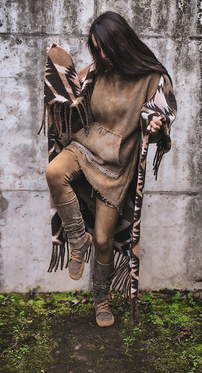 Azteken Wolllongweste 2.0