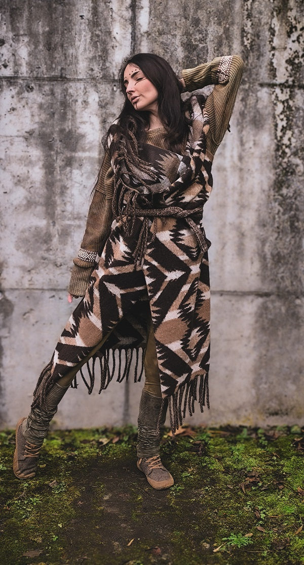 Azteken Wolllongweste 2.0