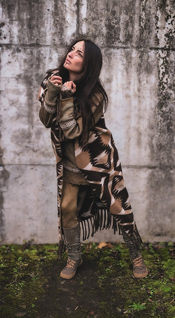 Azteken Wolllongweste 2.0