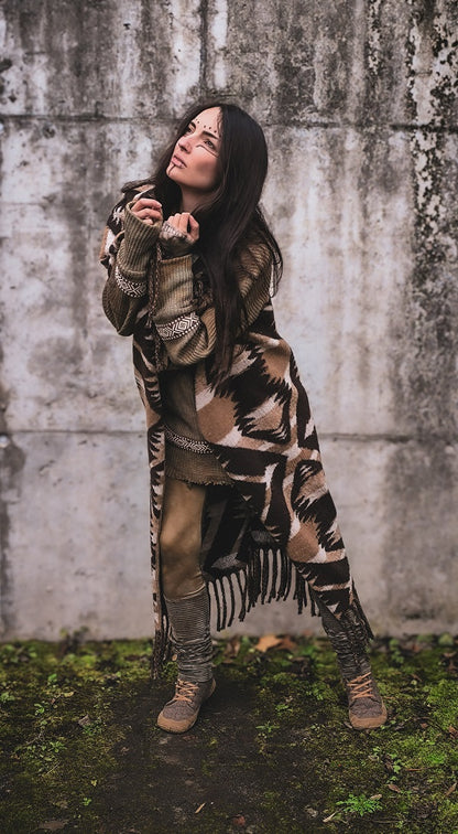 Azteken Wolllongweste 2.0