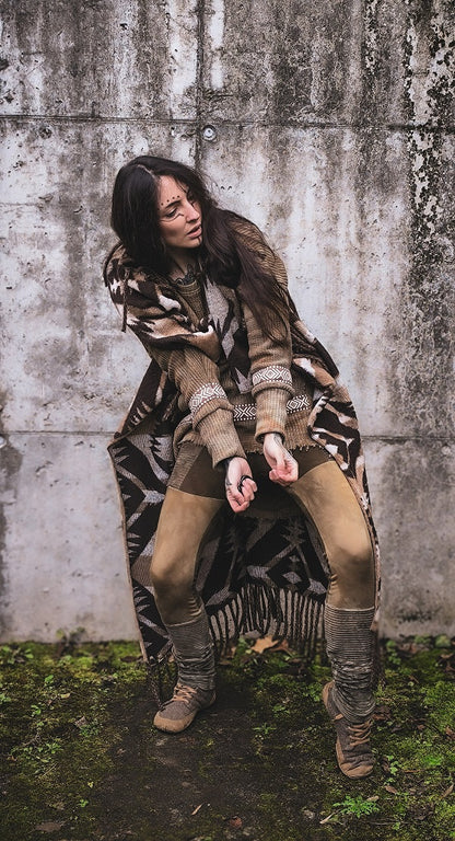 Azteken Wolllongweste 2.0