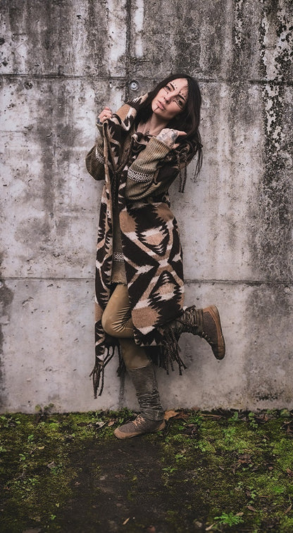 Azteken Wolllongweste 2.0