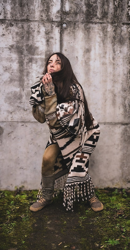 Azteken Wolllongweste 1.0