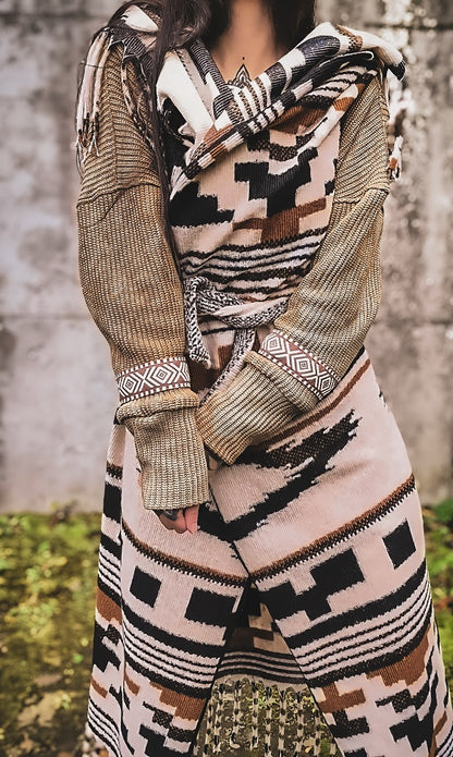 Azteken Wolllongweste 1.0