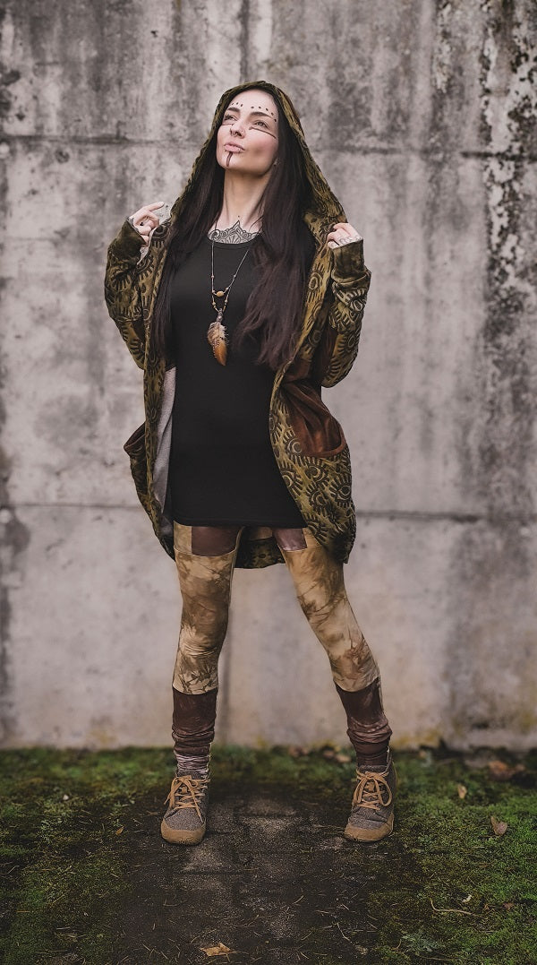 Eyelet Upcycling Cardigan