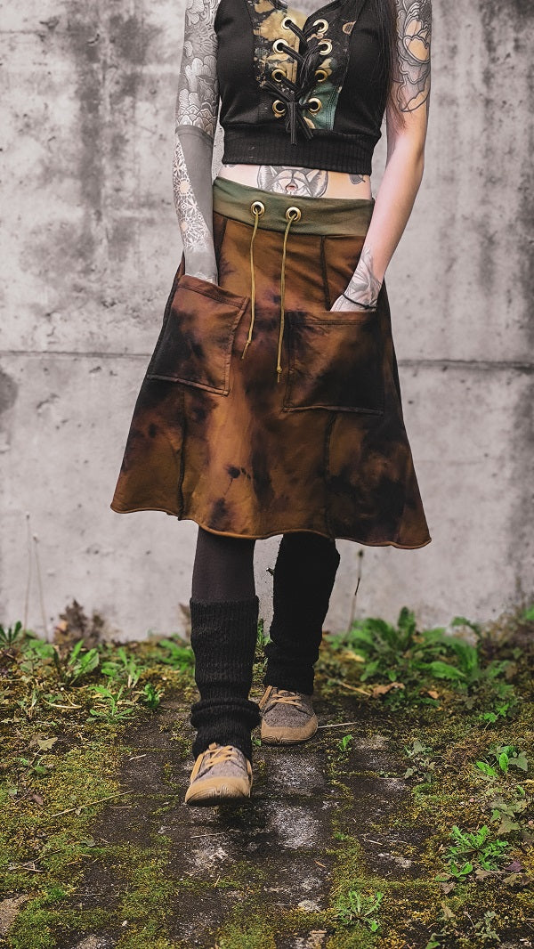 Pocket Skirt Batik