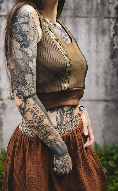 Greek Lace Croptop