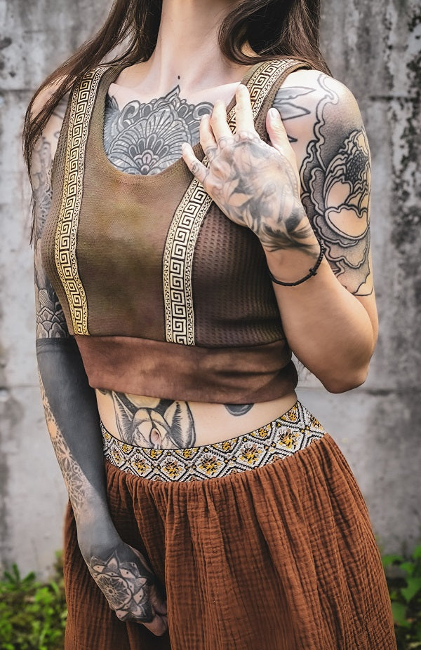 Greek Lace Croptop