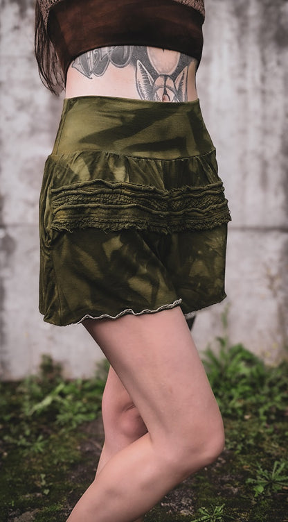 Lace Shorts Mossy