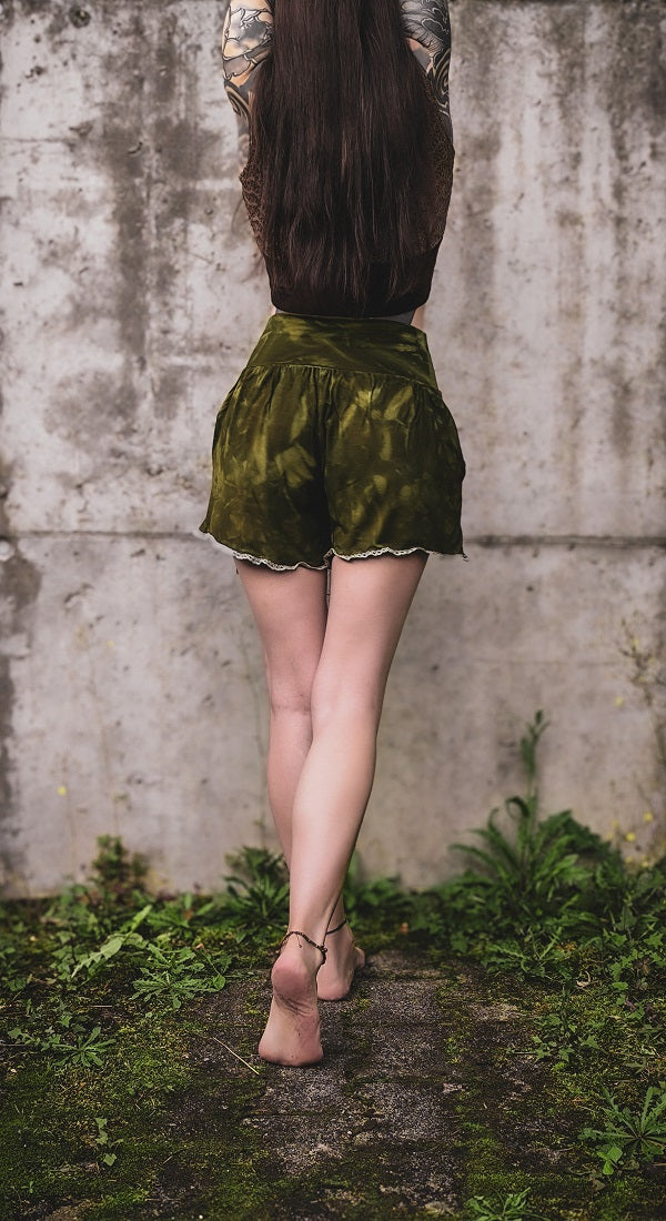 Lace Shorts Mossy