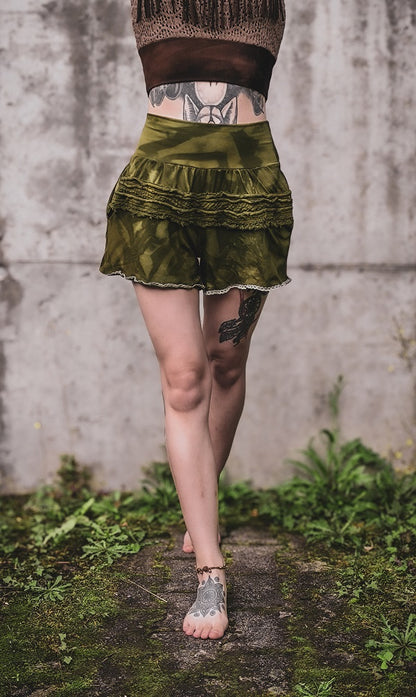 Lace Shorts Mossy