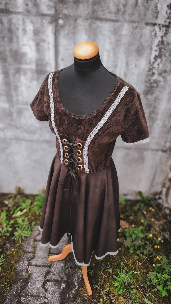 Dirndlkleid Braun