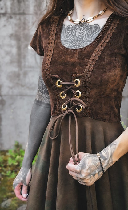 Dirndlkleid Braun