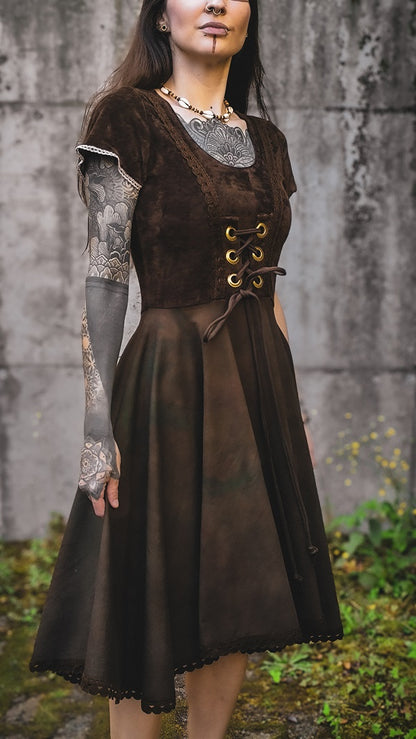 Dirndlkleid Braun