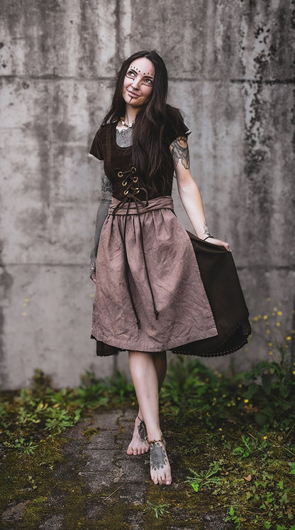 Dirndlkleid Braun